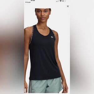 Under Armour Women's Black Racerback Tank Top